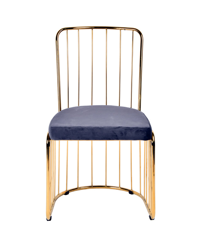 Holly Modern Grey Fabric Dining Chair (Set of 2)