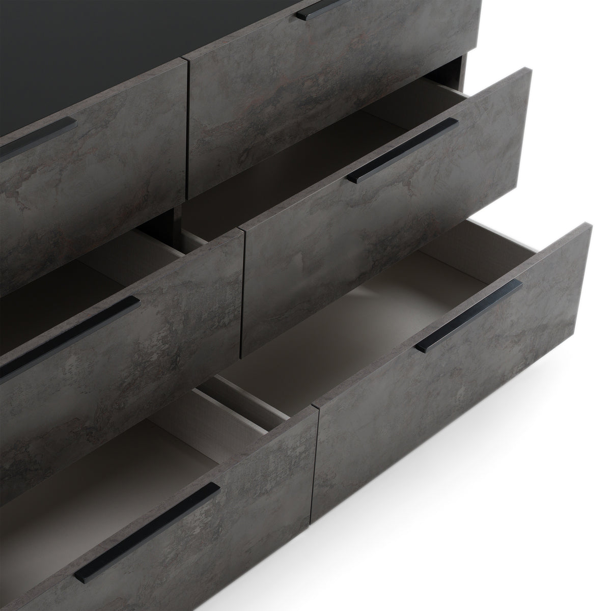Ferrara Modern Volcano Oxide Grey Dresser