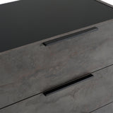 Ferrara Modern Volcano Oxide Grey Dresser