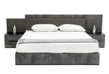 Ferrara Modern Volcano Oxide Grey 4-Piece Bedroom Set