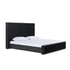 Fields Modern Black Acacia Bed