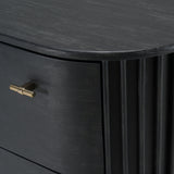 Fields Modern Black Acacia Chest
