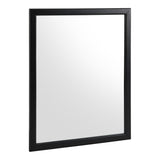 Fields Modern Black Acacia Mirror