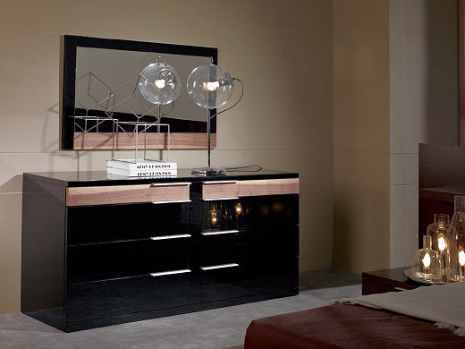 Portofino Adjustable Leatherette Bed with built-in Nightstands