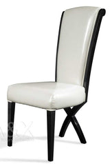 Xena Transitional X-Leg Dining Chair