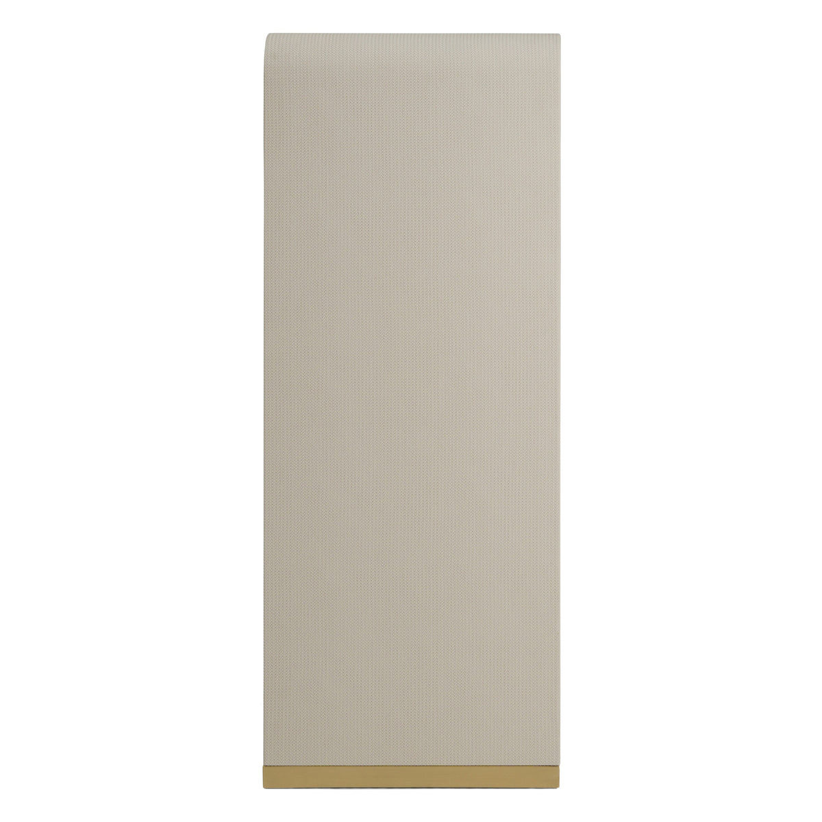 Florence Modern Beige Leatherette + Gold Chest