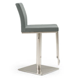 Folsum Modern Grey Adjustable Bar Stool