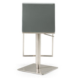 Folsum Modern Grey Adjustable Bar Stool