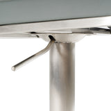 Folsum Modern Grey Adjustable Bar Stool
