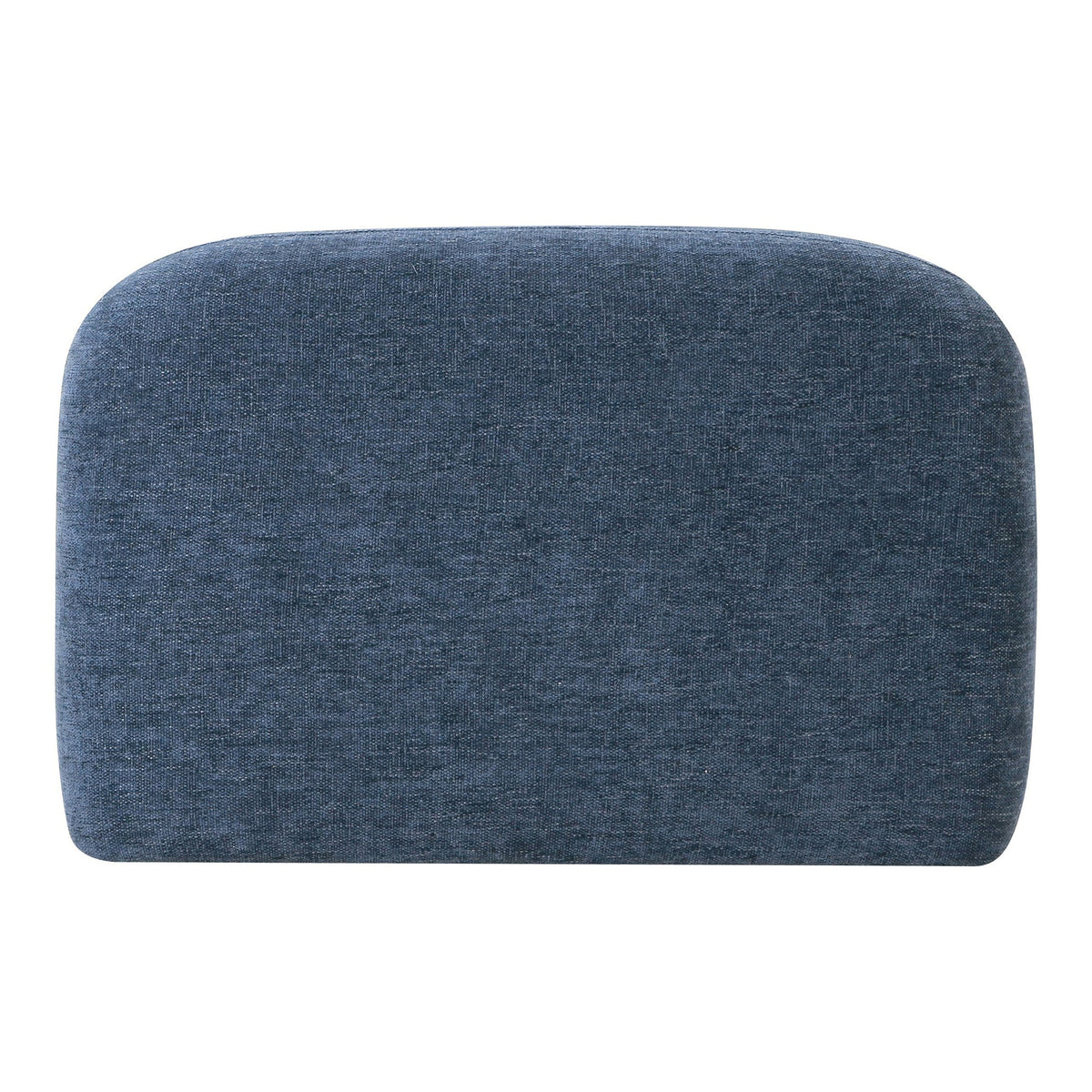 Forman Modern Blue Fabric Modular Armless Sectional Seat