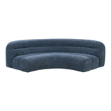 Forman Modern Blue Fabric Modular Corner Sectional Seat