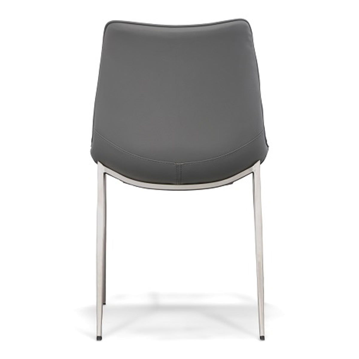 Frasier Modern Grey Eco-Leather Dining Chair (Set of 2)