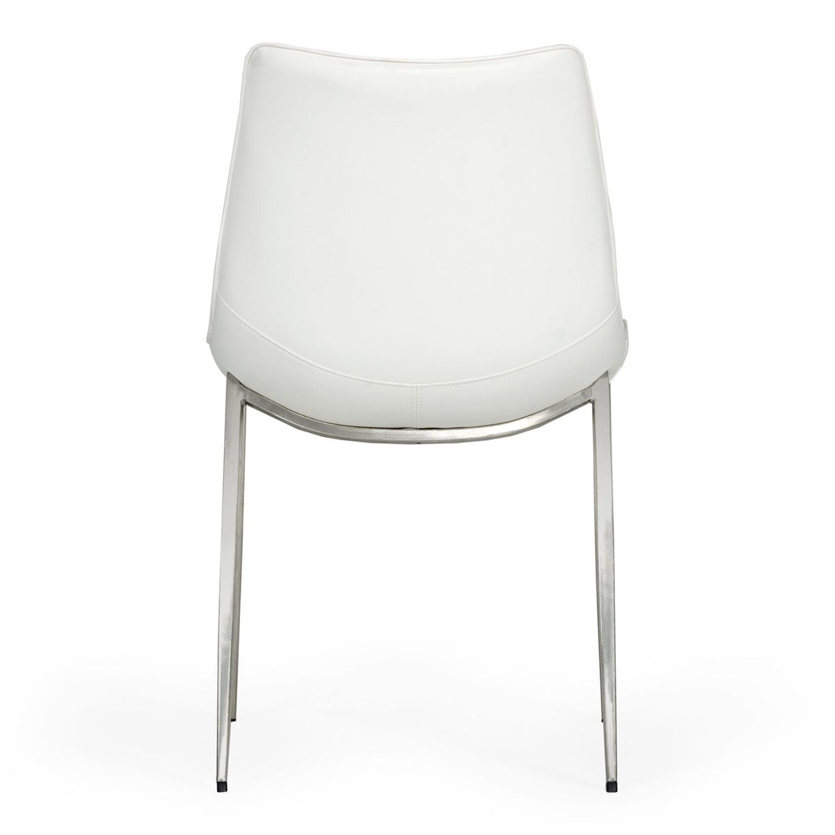 Frasier Modern White Eco-Leather Dining Chair (Set of 2)