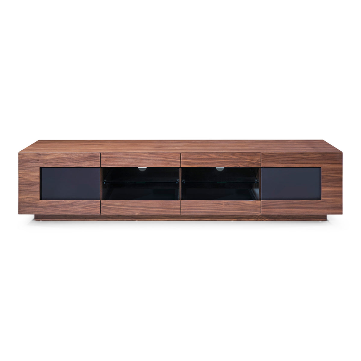 Frost Modern Small Walnut TV Stand