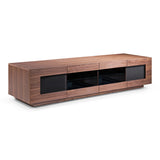 Frost Modern Small Walnut TV Stand