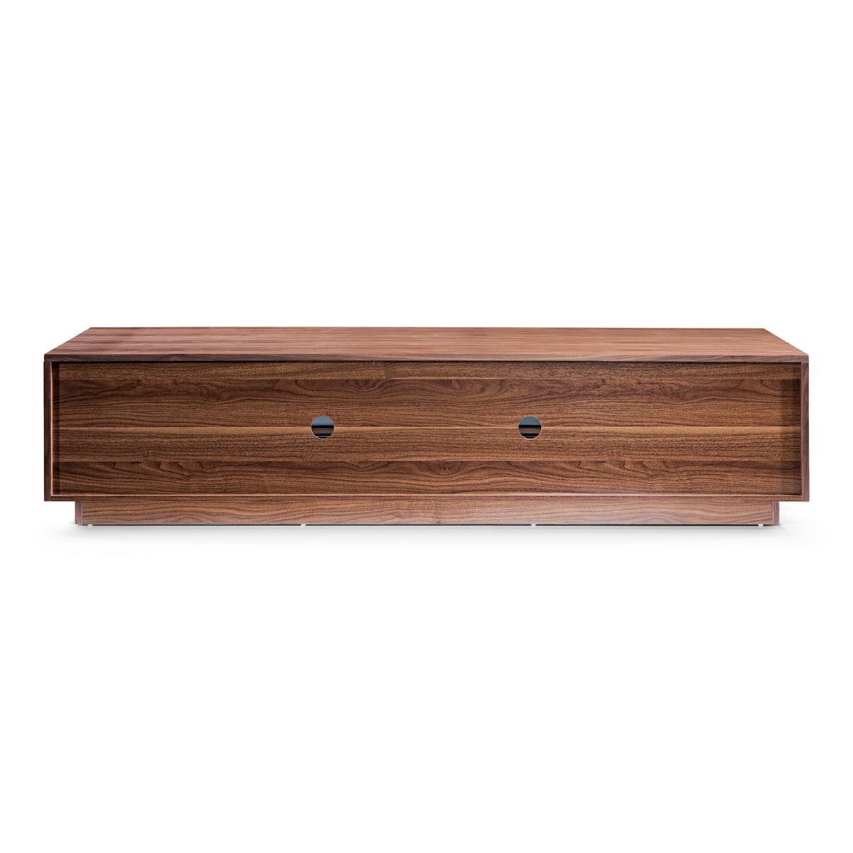 Frost Modern Small Walnut TV Stand