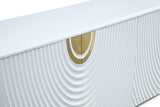 G1869 White + Gold Buffet