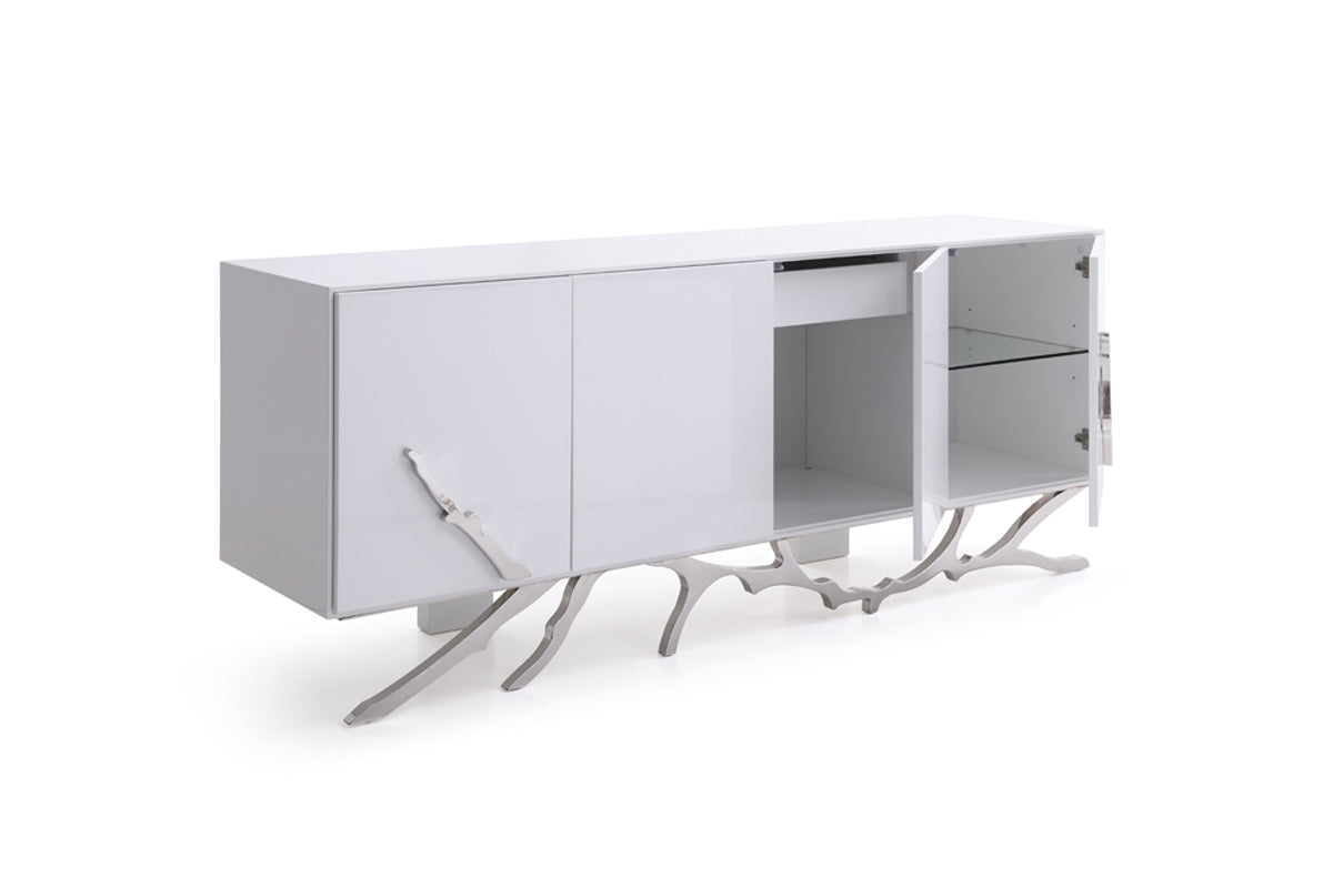 Legend Modern White Buffet