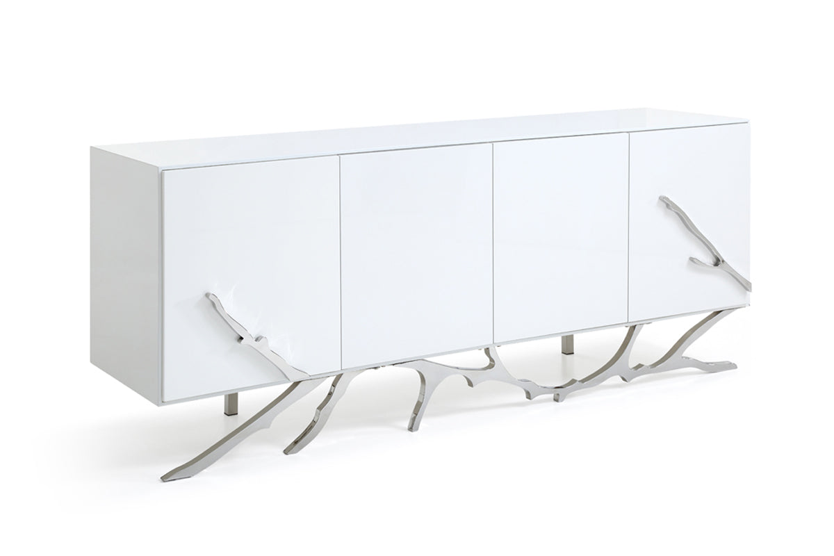 Legend Modern White Buffet