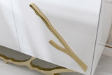Legend Modern White & Gold Buffet