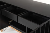 Token Modern Black & Rosegold Buffet