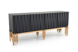 Token Modern Black & Rosegold Buffet