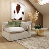 Garman Modern Light Grey Corner