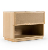 Gavin Modern Natural Ash + Rattan Bedroom Set