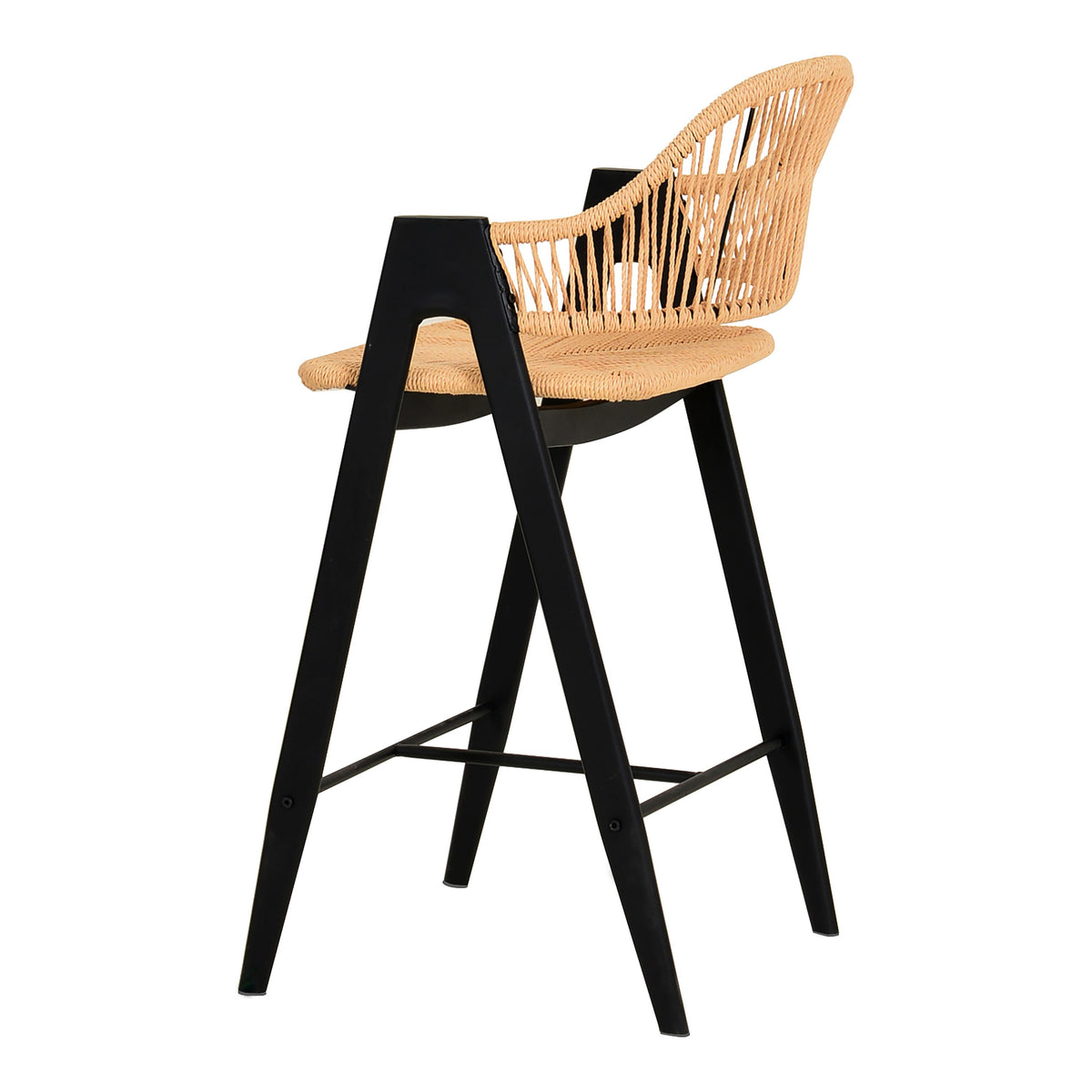 Gayle Modern Rattan Counter Stool Set of 2