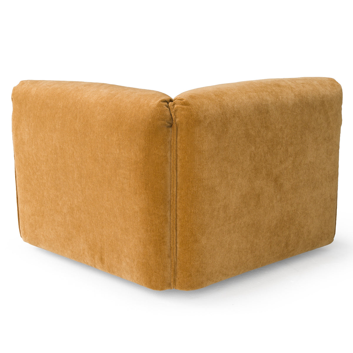 Gene Modern Fabric Modular Corner Sectional Seat