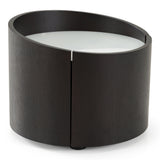 Geneva Modern Brown Oak Nightstand