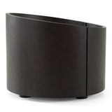 Geneva Modern Brown Oak Nightstand