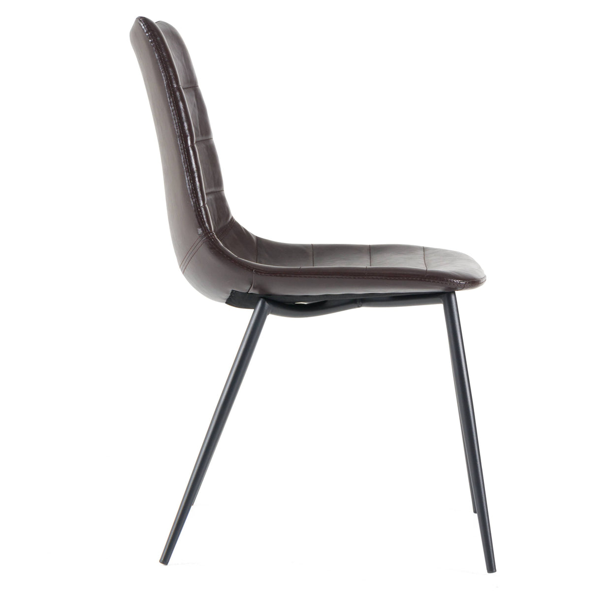 Gilliam Modern Brown Dining Chair (Set of 2)