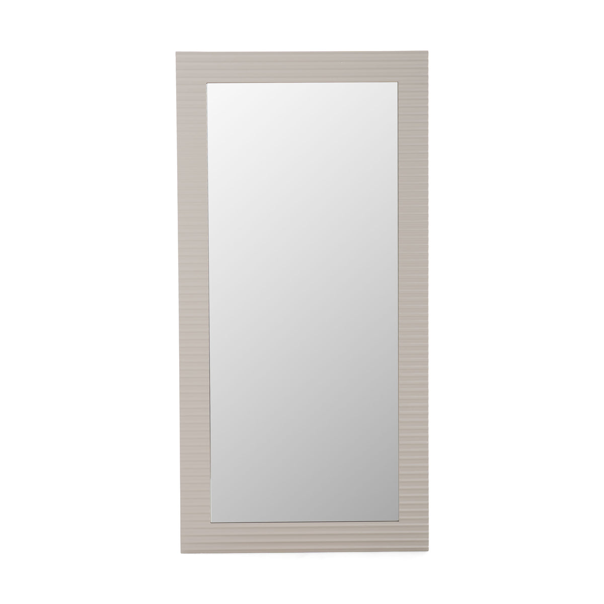 Glinda Modern Beige Floor Mirror