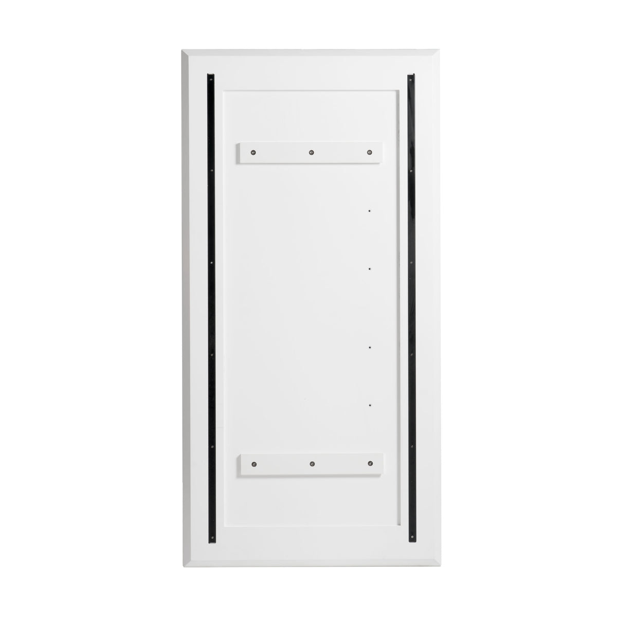 Glinda Modern Pearl White Floor Mirror