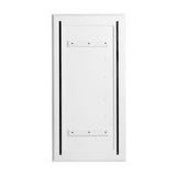 Glinda Modern Pearl White Floor Mirror
