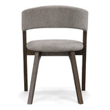 Grover Modern Grey & Dark Wenge Dining Chair (Set of 2)
