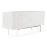 Gwen Modern White High Gloss Buffet