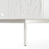 Gwen Modern White High Gloss Buffet