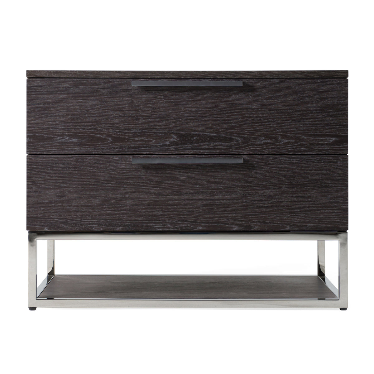 Helenora Modern Grey Elm Nightstand