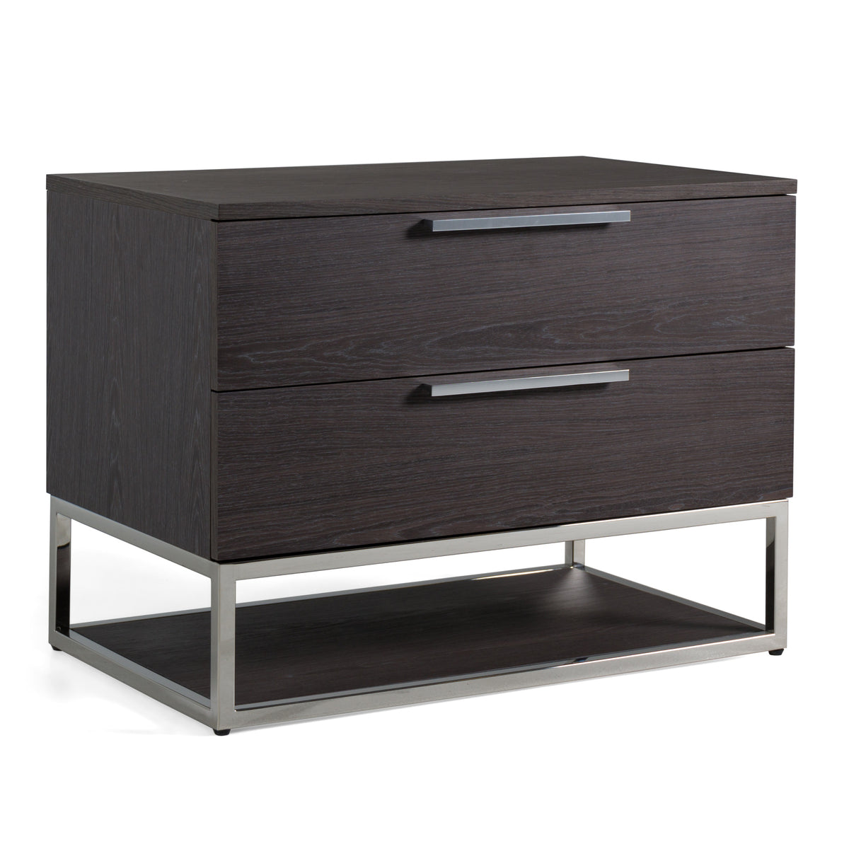 Helenora Modern Grey Elm Nightstand