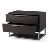 Helenora Modern Grey Elm Nightstand