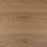 Heloise Modern Walnut and Stainless Steel TV Stand
