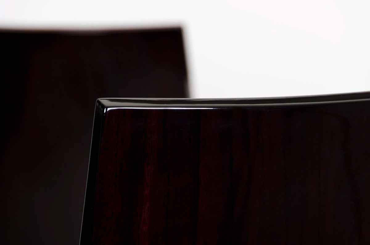 Noble Modern Dark Brown Veneer Chair