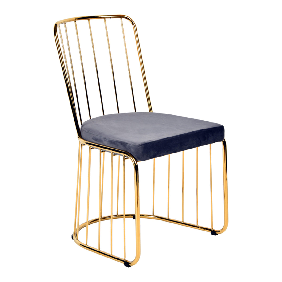 Holly Modern Grey Fabric Dining Chair (Set of 2)