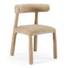 Homan Modern Beige Velvet Dining Chair