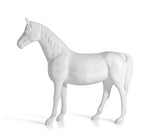 White Full Size Horse Sculpture