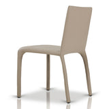 Hyla Modern Leatherette Grey Chair (Set of 2)