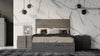 Mielcasa | Grey Nova Domus Lucia Full Size Italian Modern Matte Grey | Elm Grey Bed | SKU VGACLUCIA-GRY-BED-FULL | MPN: 77678 | Free Delivery & Free Return