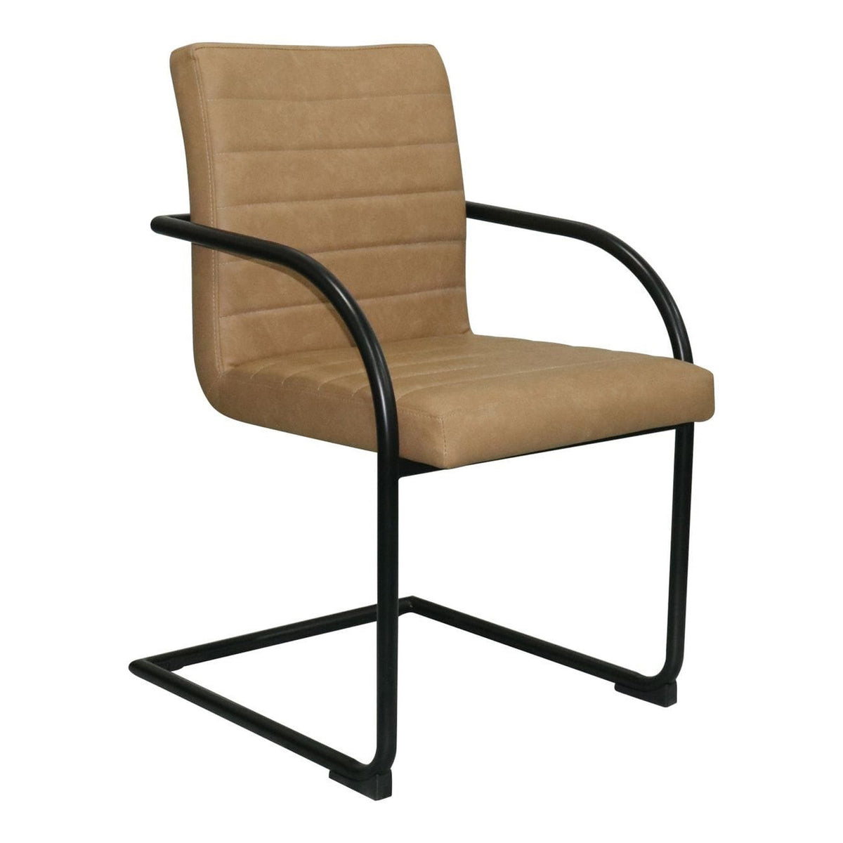 Ivey Modern Tan Dining Chair (Set of 2)